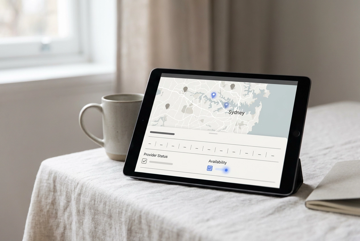 Professional header image for list-based article: How to Find an NDIS Provider in Sydney and Actually Get O...